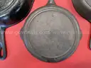 7 Various Cast Iron Pans/PRE-OWNED/DS18245/97693/TSA