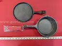 7 Various Cast Iron Pans/PRE-OWNED/DS18261/97783/TSA
