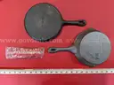 7 Various Cast Iron Pans/PRE-OWNED/DS18261/97783/TSA