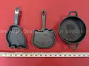 7 Various Cast Iron Pans/PRE-OWNED/DS18261/97783/TSA