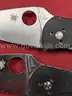 4 Spyderco 8Cr13MoV Knives/PRE-OWNED/DS18262/97797/TSA