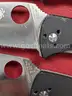 4 Spyderco 8Cr13MoV Knives/PRE-OWNED/DS18262/97797/TSA