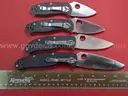 4 Spyderco 8Cr13MoV Knives/PRE-OWNED/DS18262/97797/TSA