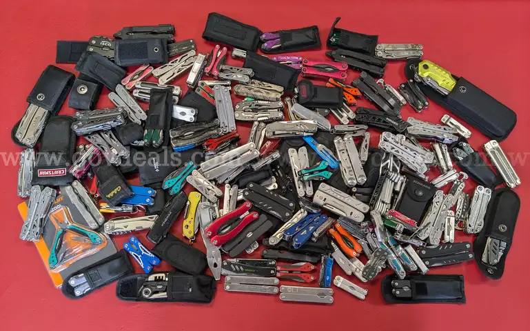 46.8 Pound Lot of Various Brand Multi-Tools/PRE-OWNED/DS18305/97897/TSA