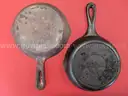 10 Various Cast Iron Pans/PRE-OWNED/DS18305/97894/TSA