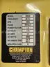 CHAMPION Model 40026 Portable Generator/PRE-OWNED/DS17602/94494/DSP