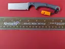 Flicker Feather Survival EDC VG10 Chisel Blade/PRE-OWNED/DS18323/97979/TSA