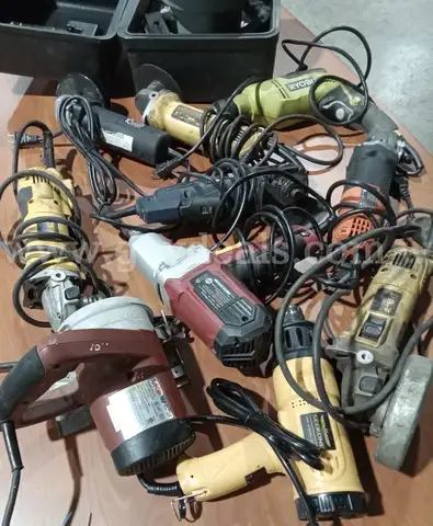 50 Pound Lot of Various Corded Tools/PRE-OWNED/DS18328/98015/DSP