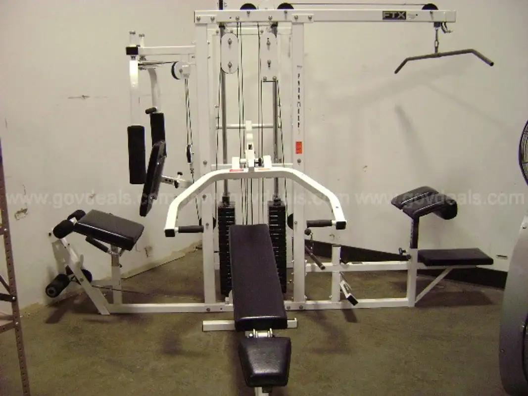 Paramount FTX 4000 Multi Station Workout Machine GovDeals