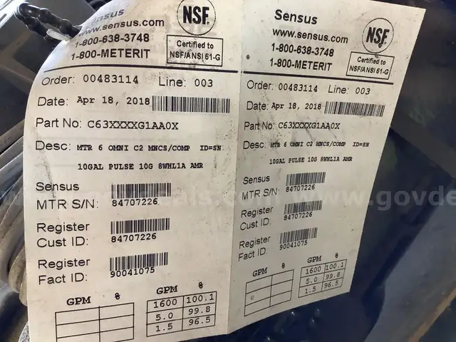 Sensus Water Meter