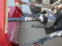1996 NEW HOLLAND 6640 TRACTOR WITH BUSH HOG