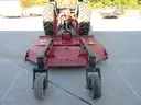 1996 NEW HOLLAND 6640 TRACTOR WITH BUSH HOG