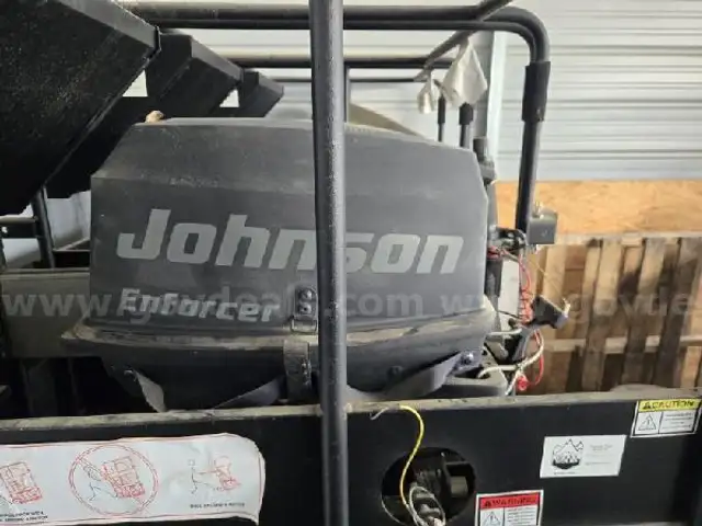 One 30hp Johnson Enforcer Outboard Motor