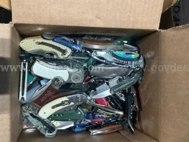 1 Lot of Knives/Multi-Tools, Various Makes and Models, Approx. 100 Items