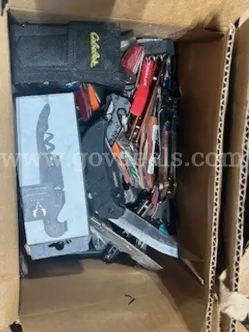 1 Lot of Knives/Multi-Tools, Various Makes and Models, Approx. 100 Items