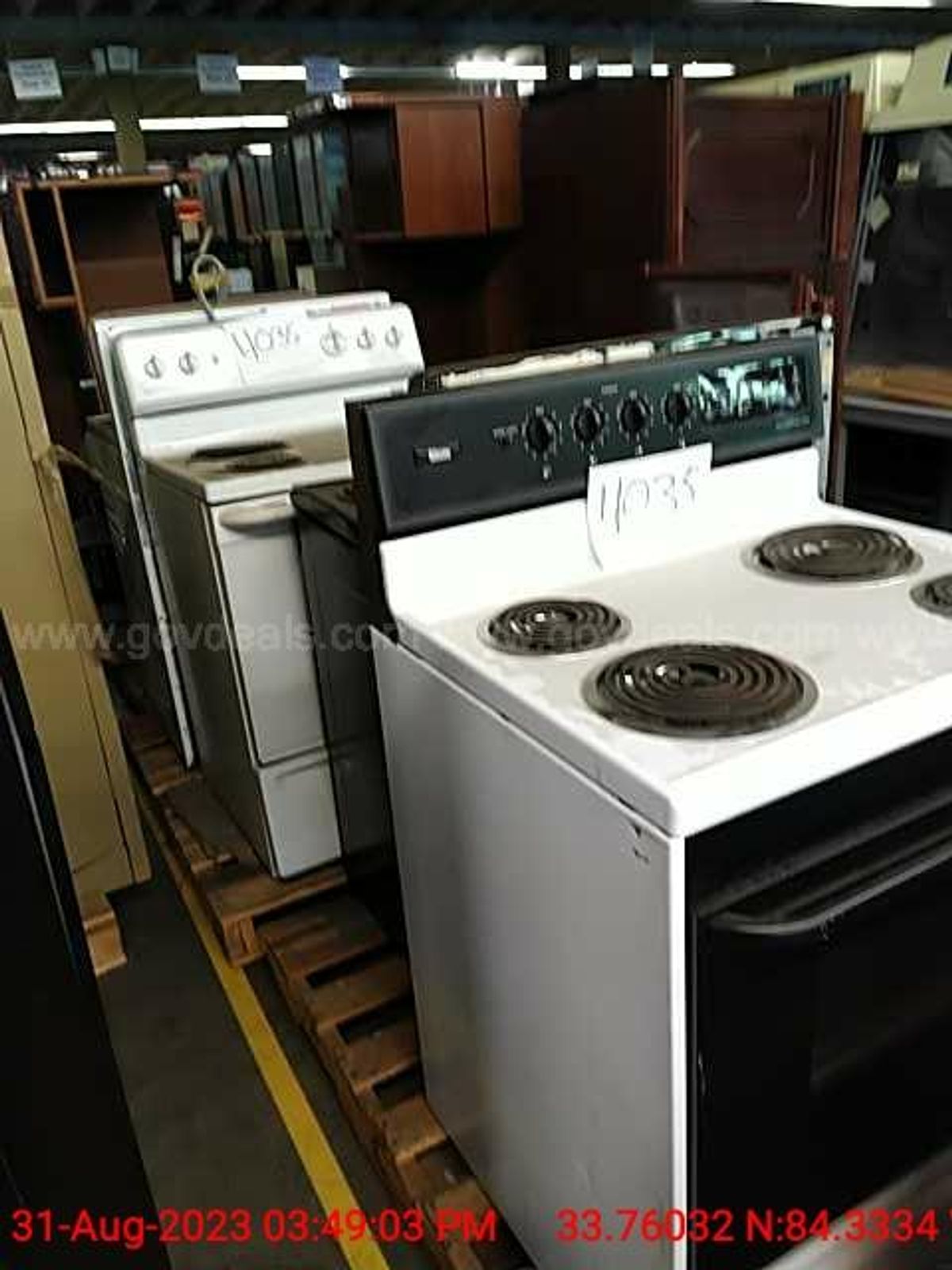 caloric self cleaning oven