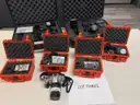 Lot 3 Cameras and Pelican Cases as Pictured