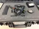 Lot 8 Cameras and Pelican Cases as Pictured