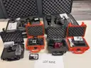 Lot 9 Cameras and Pelican Cases as Pictured