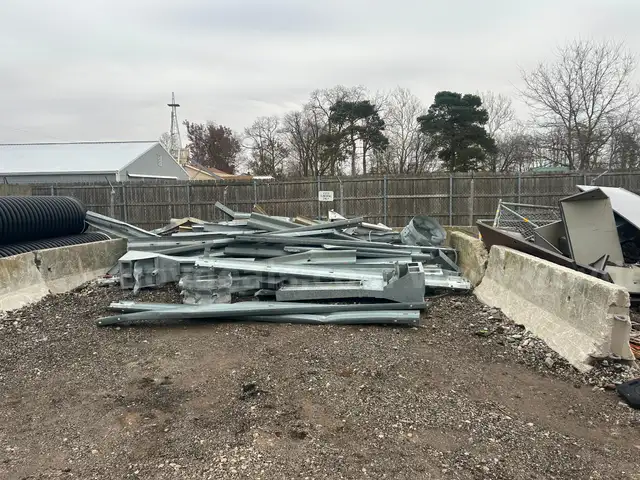 Scrap Metal Estimated at 20+ Tons in Total