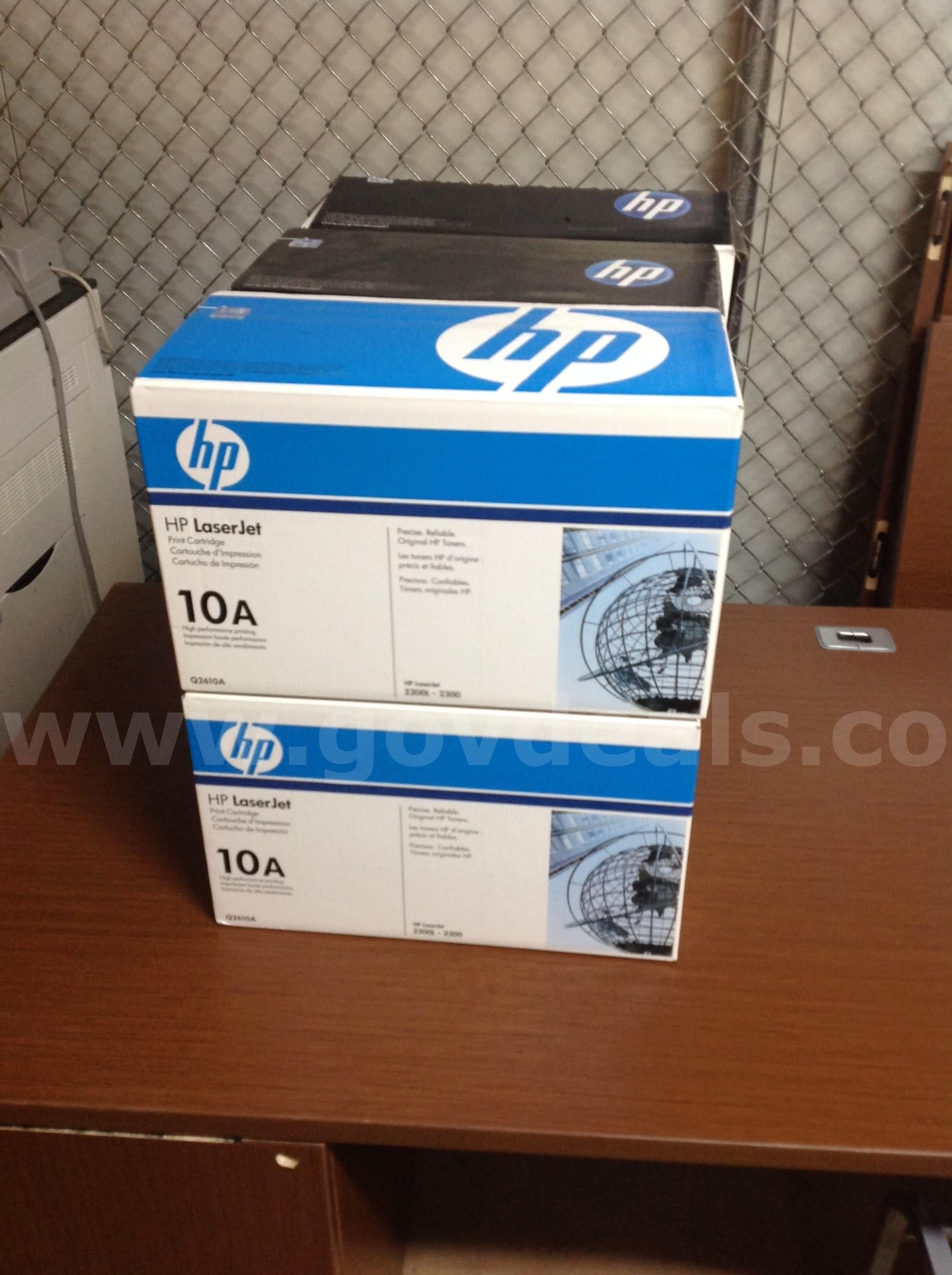 Lot of 6 - HP LaserJet Print Cartridge 10A | GovDeals