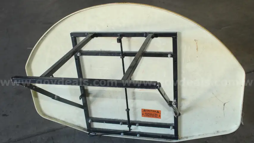 Basketball Backboard and hoop