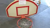 Basketball Backboard and hoop