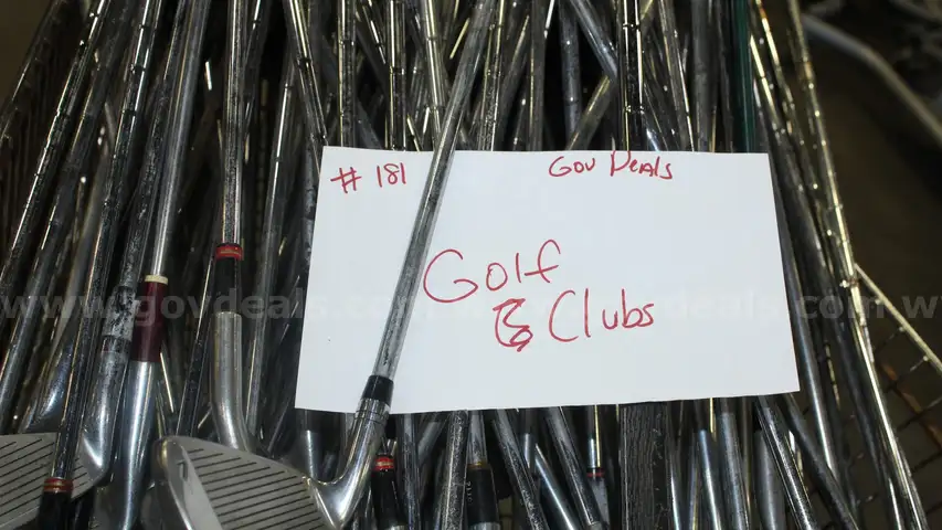 Assorted Golf Clubs