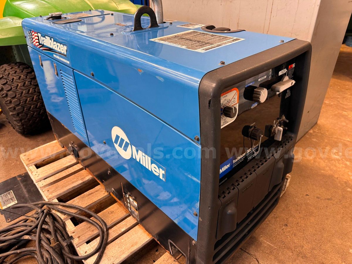 Miller Trailblazer 302 Weldergenerator Allsurplus