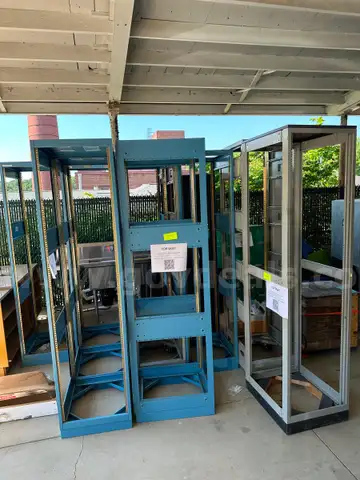 Lot of 11 Emcor and Other Modular Server Racks