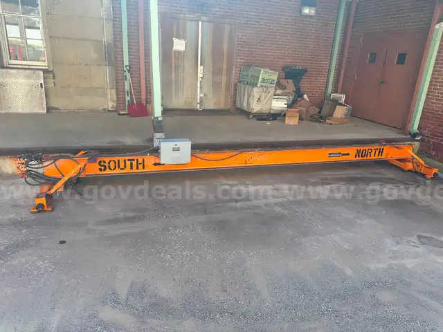 Harrington MS3C-664 1-Ton Gantry Crane w/ Motors &#x26; Accessories &#x2013; As-Is