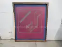 LOT OF USED POWER TOOLS, VINTAGE SILKSCREEN SIGNS, AND MISC. ITEMS