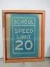 LOT OF USED POWER TOOLS, VINTAGE SILKSCREEN SIGNS, AND MISC. ITEMS
