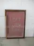 LOT OF USED POWER TOOLS, VINTAGE SILKSCREEN SIGNS, AND MISC. ITEMS