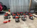 Lot of 13 Kubota Pumps