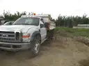 2008 Ford F-550 4WD Dump Truck - 6.4L V8 OHV 32V TURBO DIESEL/Plow included