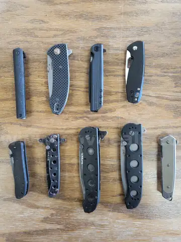 Assortment of CRKT knives
