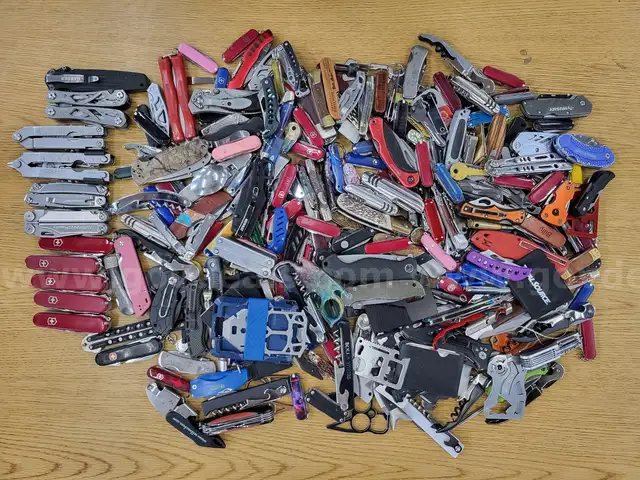 Bag of miscellaneous Knives &#x26; Multi-Tools
