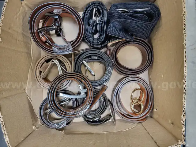Assortment of Belts