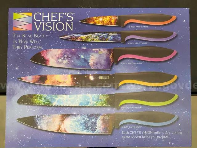 Chef's Vision Knives set