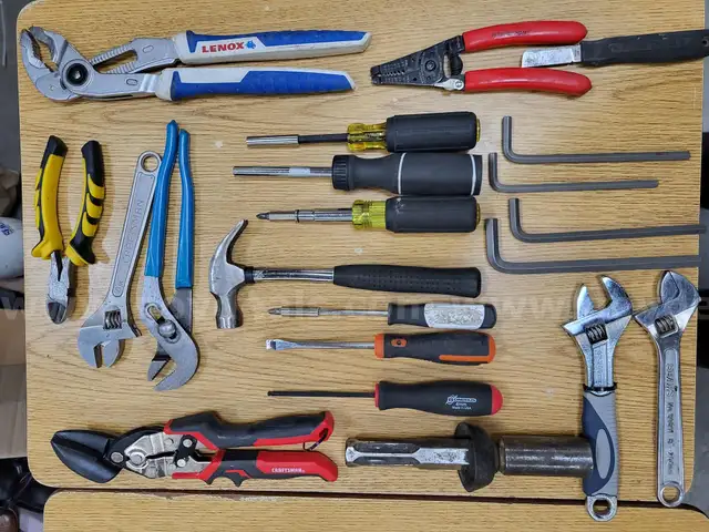 Assortment of tools