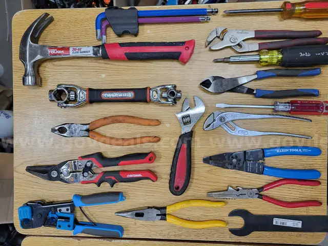 Assortment of tools