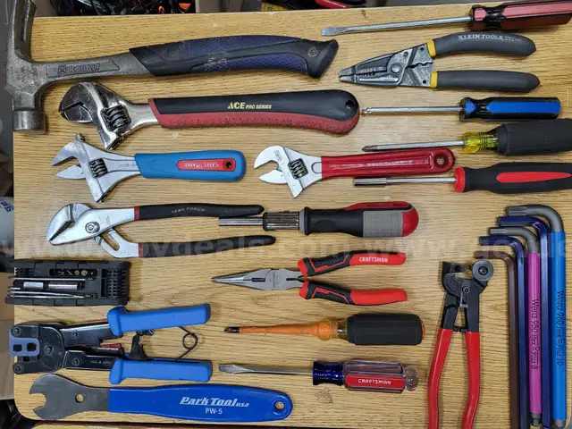 Assortment of tools