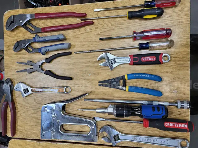 Assortment of tools