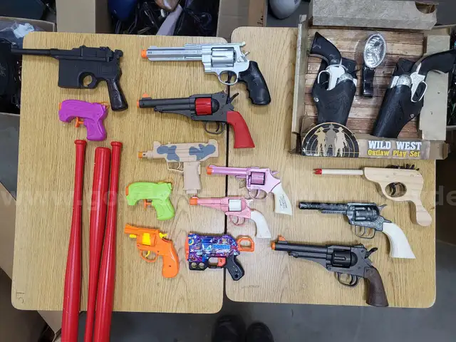 Assortment of novelty toys