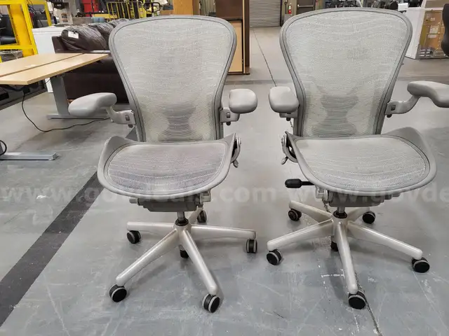 Quantity 2 Herman Miller Aeron Chairs