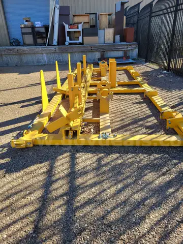 Steel frame for transporting vehicle