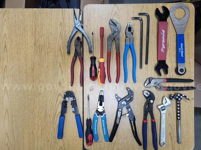 Assortment of tools