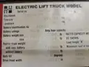 HYSTER 50 Electric Forklift