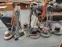 Assortment of Floor polishers